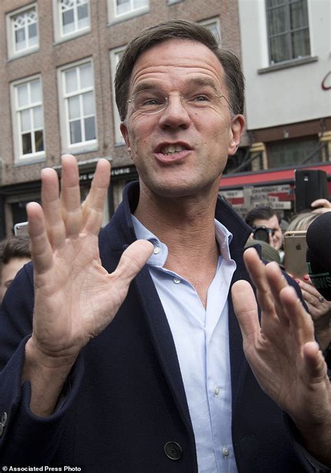 Dutch PM Mark Rutte, a traditional Dutch consensus builder | Daily Mail ...