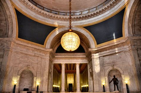 West Virginia State Capitol Rotunda and Chandelier in Charleston, West ...