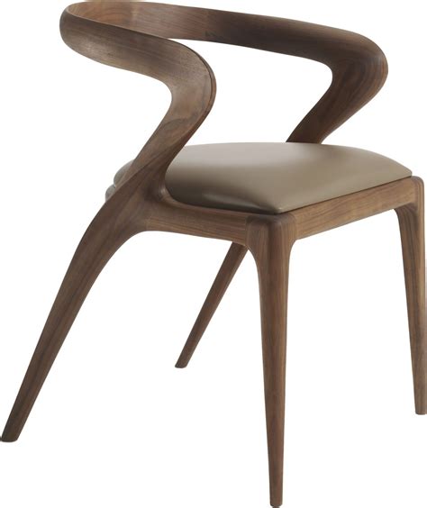Salma Dining Chair By Agrippa Contemporary, Transitional, MidCentury Modern, Leather, Wo… | Mid ...