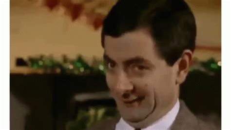 Mr Bean Wink Wink GIF - MrBean WinkWink Winking - Discover & Share GIFs