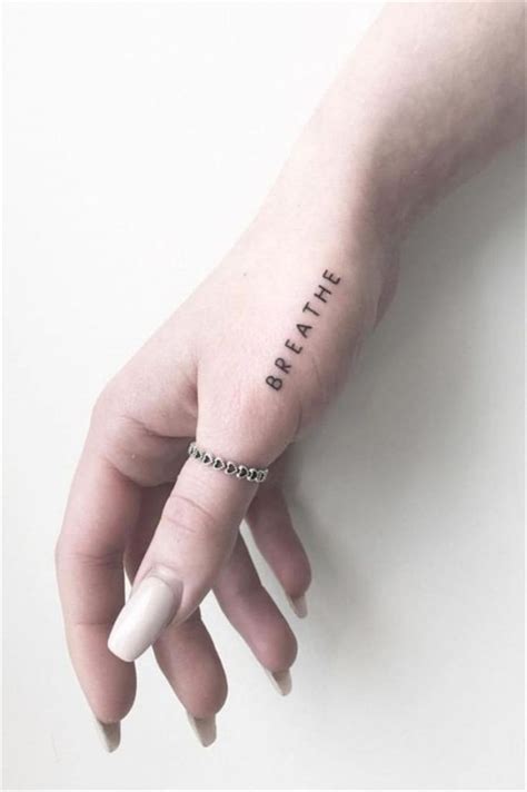 45 Small But Meaningful Words And Quotes Tattoo Designs You Would Love ...