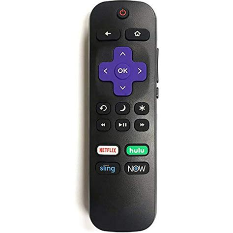 Hisense Roku TV Remote w/Volume Control & TV Power Button for All Hisense Roku TV (Roku Built-in ...