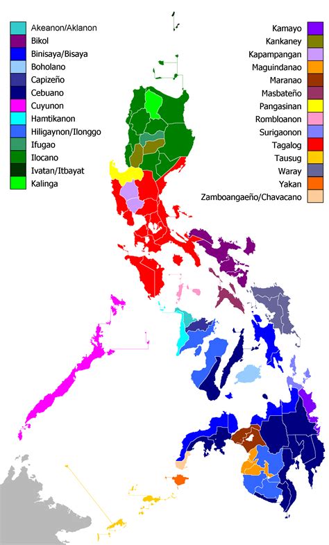 Ethnicities of The Philippines [1883 × 3120] : MapPorn