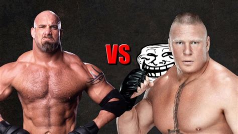 Goldberg VS Brock Lesnar Full Match - YouTube