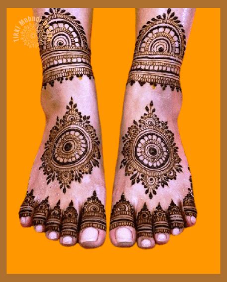 Bridal Tikki Mehndi Design - Tikki Mehndi Design