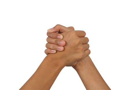 two hands holding strengthens each other 21285824 PNG