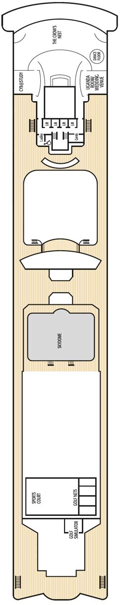 Aurora Deck Plans: Ship Layout, Staterooms & Map - Cruise Critic