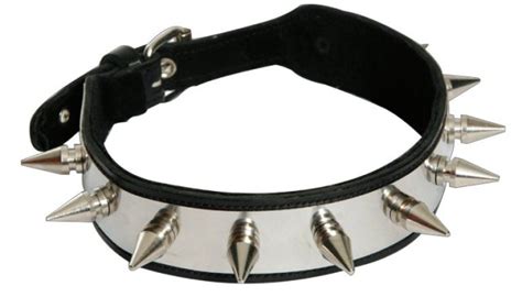 Spiked Collar in Steel and Leather - Joanna Lark