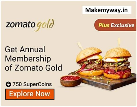 Tricks To Get Zomato Gold Free Membership - Makemyway