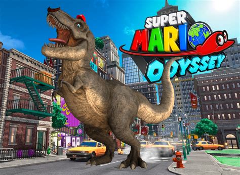 T-rex - Super Mario Odyssey by Hakirya on DeviantArt