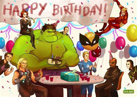 Happy Birthday Meme Avengers - Captions Trend