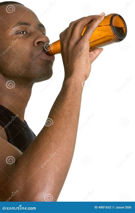 Man Drinking Beer Stock Photography - Image: 4881652