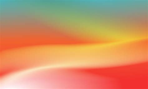 Beautiful gradient background red, yellow and green smooth and soft texture 10847506 Vector Art ...