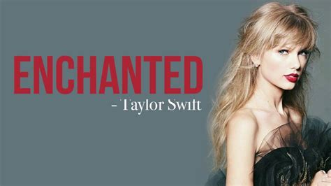 Taylor Swift - Enchanted [Full HD] lyrics - YouTube