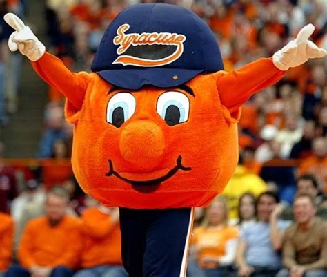 Syracuse University Orange -mascot Otto | Syracuse basketball, Syracuse ...