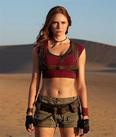 KAREN GILLAN – Jumanji 3, Poster and Promos – HawtCelebs