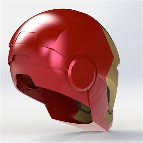 3d print file iron man helmet - nommaple