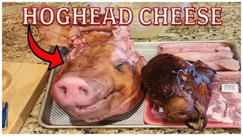 COOK THE WHOLE DAMN HEAD!!! Authentic Hog Head Cheese - YouTube