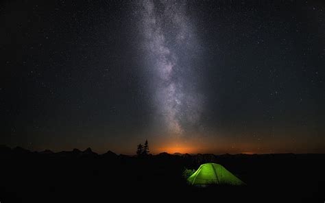 HD wallpaper: green outdoor camping tent, Microsoft Windows, Windows 10 ...