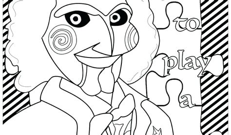 Download Jeffy Coloring Pages - Nightmare Puppet Master Fnaf Coloring ...