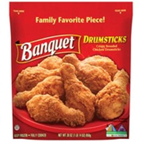 Banquet Chicken Drumsticks,Crispy Breaded: Calories, Nutrition Analysis & More | Fooducate