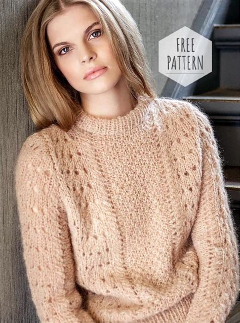 Knit Sweater Patterns Womens