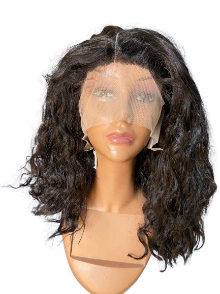 Full Lace Water Wave Synthetic Wig - Natural Look – AFRICANMART.IN