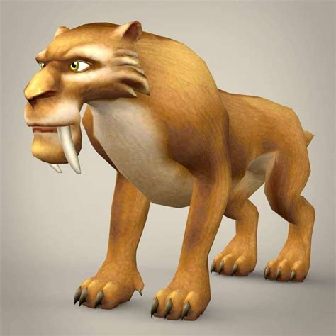 Lion from Ice Age - 3D Model by 3dseller