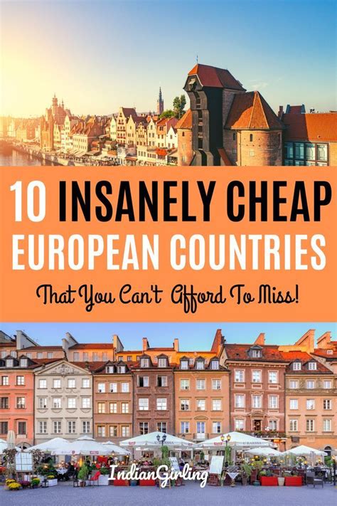 Top 10 Cheapest Countries To Visit in Europe (and around) in 2021 | Countries to visit, European ...