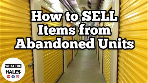 How to SELL everything from an Abandoned Storage Unit / How To Make Money @ Storage Wars Auction ...