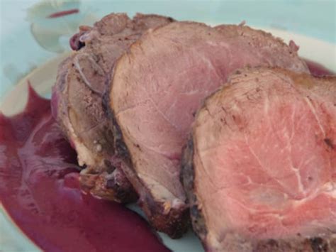 Gigot d'agneau myrtille cassis - Recette par Le blog de Novice en cuisine