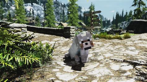 Best Skyrim mod ever : Minecraft