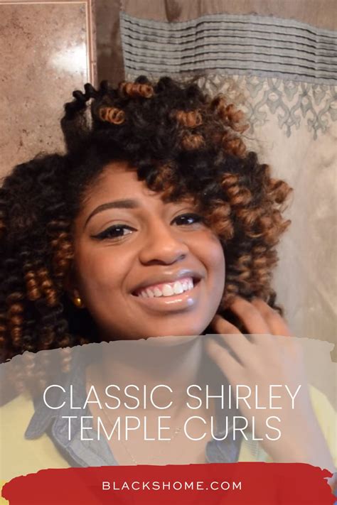 The Classic Shirley Temple Curls: Among Best Black Hairstyles!