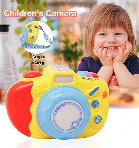 Light and Sound Mini Camera - Random Color - Buy Educational Toys Online - Odeez Toy Store