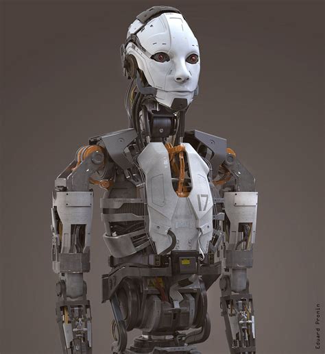 Human-robot design , Eduard Pronin | Human robot, Robot art, Robot design