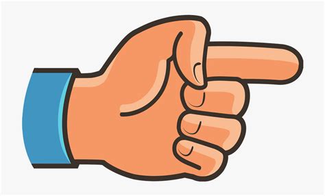 Clipart Pointing Finger Cartoon : 800 x 800 jpeg 30 кб. - Goimages Universe