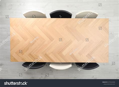 Modern Office Table Chairs Top View Stock Photo 1675222690 | Shutterstock