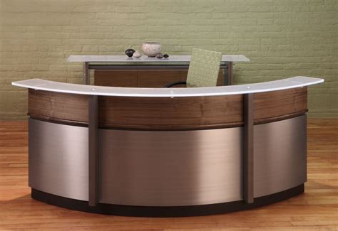 Round Reception Desk Diy - Image to u