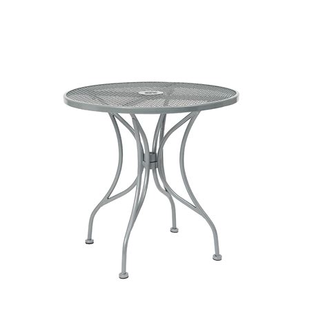 Grey Finish Wrought Iron Table w/ Size 36’’Round : Restaurant Furniture ...