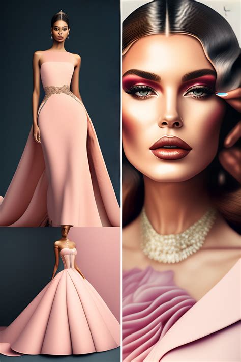 Lexica - Create a feminine, abstract, 3D design using a soft color palette and a vintage ...