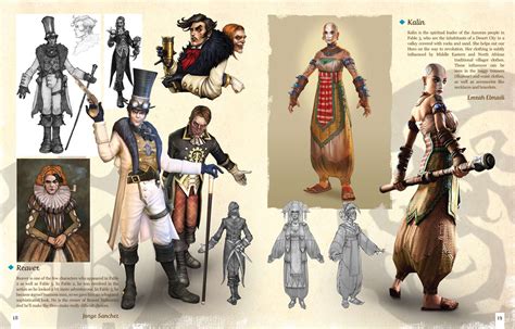 Fable 3 Characters Concept Art