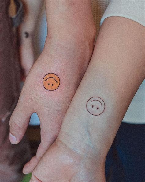 20 Cheerful Happy Face Tattoo Ideas - Mom's Got the Stuff