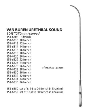 Van Buren Urethral Sound