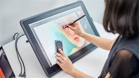 Cintiq 22 with Pro Pen 2 is a larger budget pen display from Wacom ...