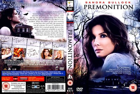 Premonition (2007) R2 - Movie DVD - CD Label, DVD Cover, Front Cover