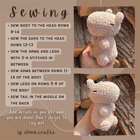 Free crochet pattern Capybara