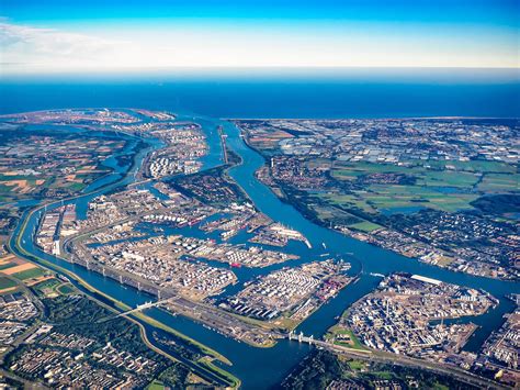 Port of Rotterdam | Aerial photo, Aerial, Rotterdam