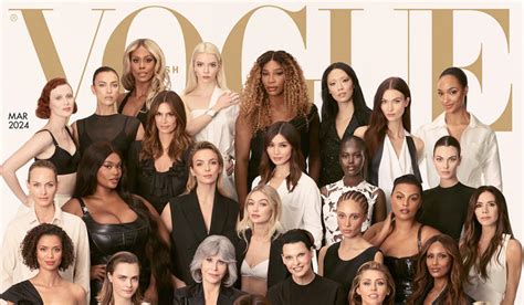 Vogue editor's last cover assembles 40 of the most famous women in the world