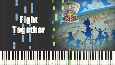 One Piece Opening 14 - Fight Together (Piano Synthesia) - YouTube