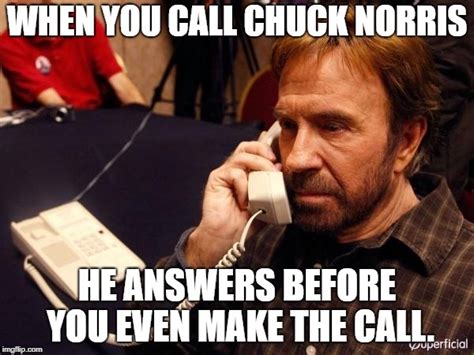 Chuck Norris Phone Meme - Imgflip